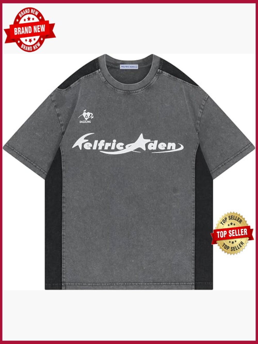 Oversized Graphic Tee Y2K Streetwear T-Shirt Casual Summer Top